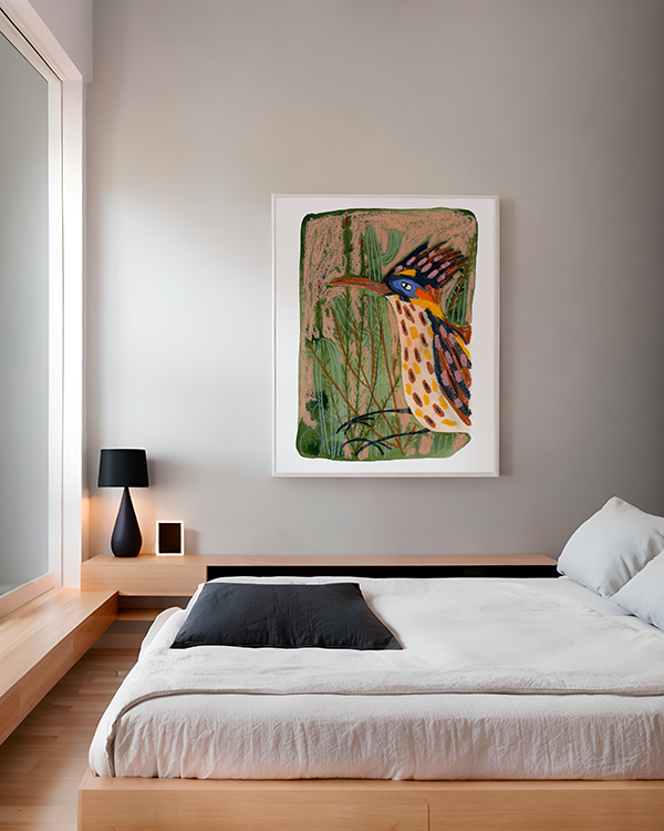 LAM キャンバスアート 「鯉」B4 Stylish Roadrunner Giclée Print — Melissa Lakey
